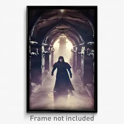 Pixel Art Poster - Haunting Catacombs (8 Bit Psychedelic Video Game Print)