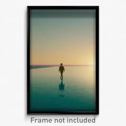 Pixel Art Poster - Clear Way (8 Bit Psychedelic Trippy Weird Video Game Print)