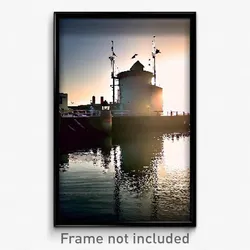 Pixel Art Poster - Great Quay (8 Bit Psychedelic Trippy Weird Video Game Print)