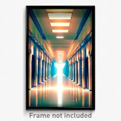 Pixel Art Poster - Marvelous Passage (8 Bit Psychedelic Trippy Video Game Print)
