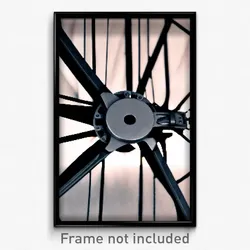 Pixel Art Poster - Gray Wheel (8 Bit Psychedelic Trippy Weird Video Game Print)