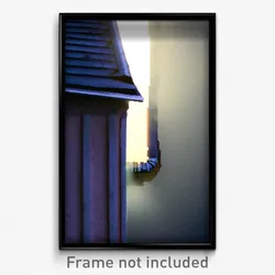 Pixel Art Poster - Mysterious Gutter (8 Bit Psychedelic Trippy Video Game Print)