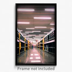 Pixel Art Poster - Unusual Aisle (8 Bit Psychedelic Trippy Video Game Print)