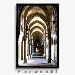 Pixel Art Poster - Active Cloister (8 Bit Psychedelic Trippy Video Game Print)