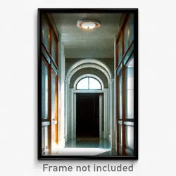 Pixel Art Poster - Unrealistic Vestibule (8 Bit Psychedelic Video Game Print)