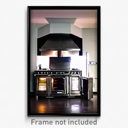 Pixel Art Poster - Gargantuan Stove (8 Bit Psychedelic Trippy Video Game Print)