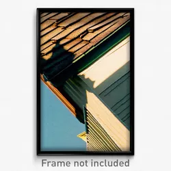 Pixel Art Poster - Sunny Gutter (8 Bit Psychedelic Trippy Video Game Print)