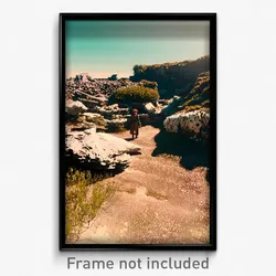 Pixel Art Poster - Aged Heath (8 Bit Psychedelic Trippy Weird Video Game Print)