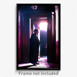 Pixel Art Poster - Dark Vestibule (8 Bit Psychedelic Trippy Video Game Print)