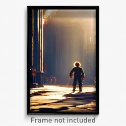 Pixel Art Poster - Homely Fief (8 Bit Psychedelic Trippy Weird Video Game Print)
