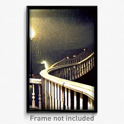 Pixel Art Poster - Damp Balustrade (8 Bit Psychedelic Trippy Video Game Print)