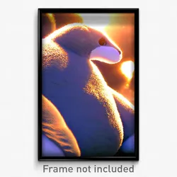 Pixel Art Poster - Plush Fissure (8 Bit Psychedelic Trippy Video Game Print)