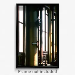 Pixel Art Poster - Homely Armoury (8 Bit Psychedelic Trippy Video Game Print)