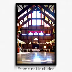 Pixel Art Poster - Lavish Barn (8 Bit Psychedelic Trippy Weird Video Game Print)