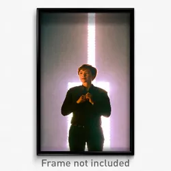 Pixel Art Poster - Familiar Mind (8 Bit Psychedelic Trippy Video Game Print)
