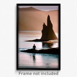 Pixel Art Poster - Bronze Firth (8 Bit Psychedelic Trippy Video Game Print)