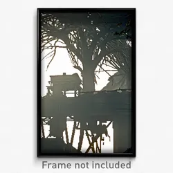 Pixel Art Poster - Grimy Rookery (8 Bit Psychedelic Trippy Video Game Print)
