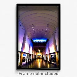 Pixel Art Poster - Unsightly Museum (8 Bit Psychedelic Trippy Video Game Print)