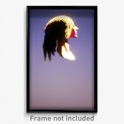 Pixel Art Poster - Esteemed Head (8 Bit Psychedelic Trippy Video Game Print)