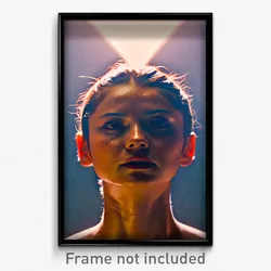 Pixel Art Poster - Remarkable Visage (8 Bit Psychedelic Trippy Video Game Print)