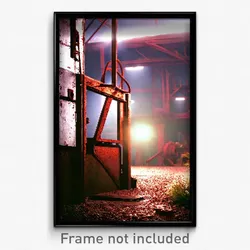 Pixel Art Poster - Rusty Commune (8 Bit Psychedelic Trippy Video Game Print)