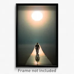 Pixel Art Poster - Unimaginable Meander (8 Bit Psychedelic Video Game Print)