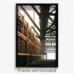 Pixel Art Poster - All Over The Place Granary (8 Bit Video Game Print)