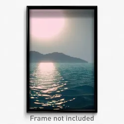 Pixel Art Poster - Beloved Sea (8 Bit Psychedelic Trippy Weird Video Game Print)
