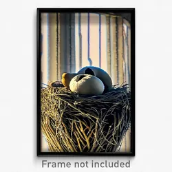 Pixel Art Poster - Accurate Nest (8 Bit Psychedelic Trippy Video Game Print)