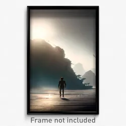 Pixel Art Poster - Great Respite (8 Bit Psychedelic Trippy Video Game Print)