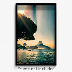 Pixel Art Poster - Familiar Rio De Janeiro (8 Bit Psychedelic Video Game Print)