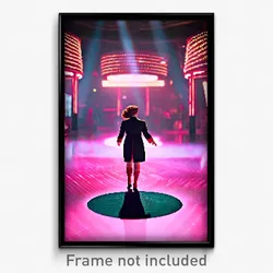 Pixel Art Poster - Infinite Haberdashery (8 Bit Psychedelic Video Game Print)