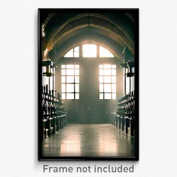 Pixel Art Poster - Unwelcoming Armoury (8 Bit Psychedelic Video Game Print)