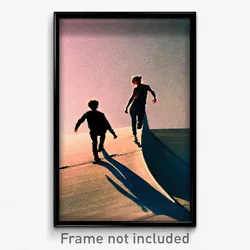 Pixel Art Poster - Notable Switchback (8 Bit Psychedelic Video Game Print)