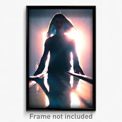Pixel Art Poster - Terrific Mooring (8 Bit Psychedelic Trippy Video Game Print)