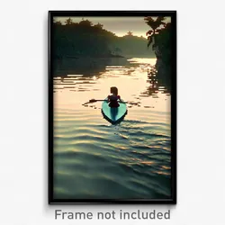 Pixel Art Poster - Sweet Backwater (8 Bit Psychedelic Trippy Video Game Print)