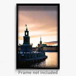 Pixel Art Poster - Attractive Stockholm (8 Bit Psychedelic Video Game Print)