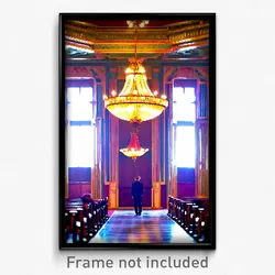 Pixel Art Poster - Sentimental Palace (8 Bit Psychedelic Video Game Print)