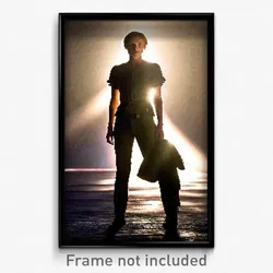 Pixel Art Poster - Slim Outback (8 Bit Psychedelic Trippy Video Game Print)