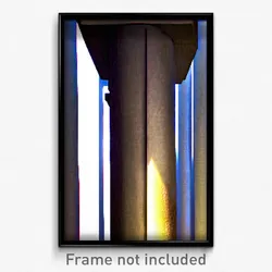Pixel Art Poster - Outlandish Pillar (8 Bit Psychedelic Trippy Video Game Print)