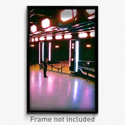 Pixel Art Poster - Bold Movie Studio (8 Bit Psychedelic Trippy Video Game Print)