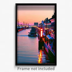 Pixel Art Poster - Authentic Dike (8 Bit Psychedelic Trippy Video Game Print)