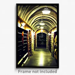 Pixel Art Poster - Admired Cellar (8 Bit Psychedelic Trippy Video Game Print)