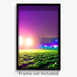 Pixel Art Poster - Plastic Moor (8 Bit Psychedelic Trippy Video Game Print)