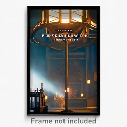 Pixel Art Poster - Wonderful Forgeworks (8 Bit Psychedelic Video Game Print)