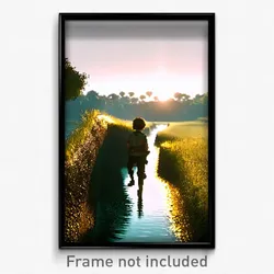 Pixel Art Poster - Authentic Ditch (8 Bit Psychedelic Trippy Video Game Print)