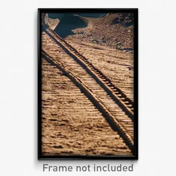 Pixel Art Poster - Rough Track (8 Bit Psychedelic Trippy Weird Video Game Print)