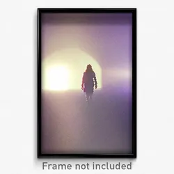 Pixel Art Poster - Imperfect Passage (8 Bit Psychedelic Trippy Video Game Print)