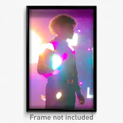 Pixel Art Poster - Massive Ego Death (8 Bit Psychedelic Trippy Video Game Print)