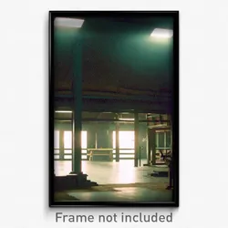 Pixel Art Poster - Mellow Stable (8 Bit Psychedelic Trippy Video Game Print)